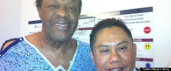 Marion Barry Thanked the Filipino Nurse Who Saved Him