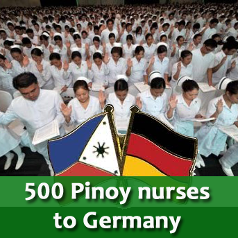 Requirements for 500 Filipino nurse jobs in Germany