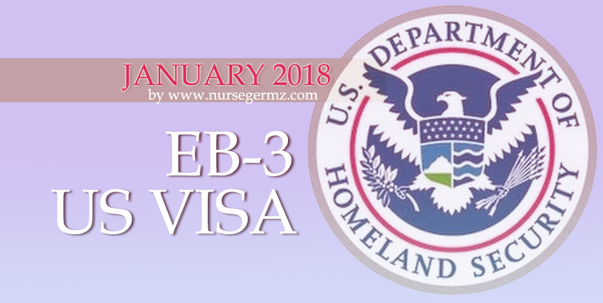 January 2018 EB-3 US Visa for Nurses in the Philippines