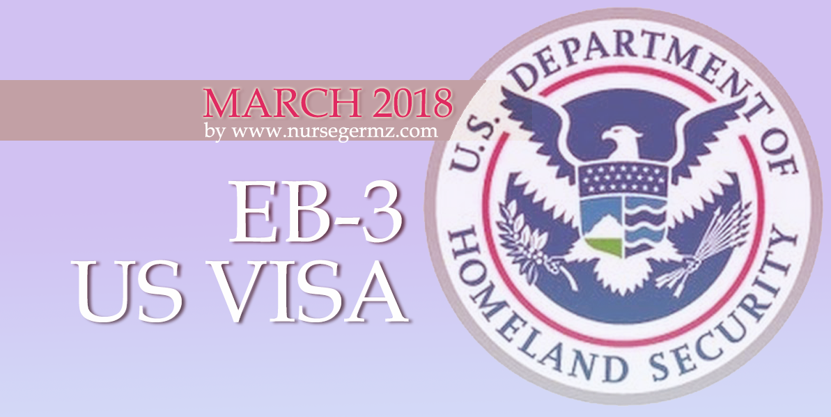 March 2018 EB-3 US Visa for Nurses in the Philippines
